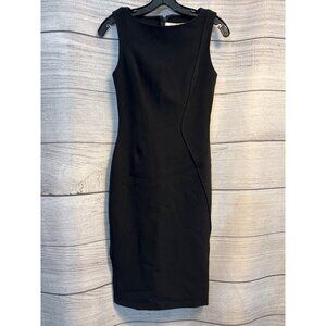 Lela Rose Sleeveless Boat-Neck Sheath Dress Size 0